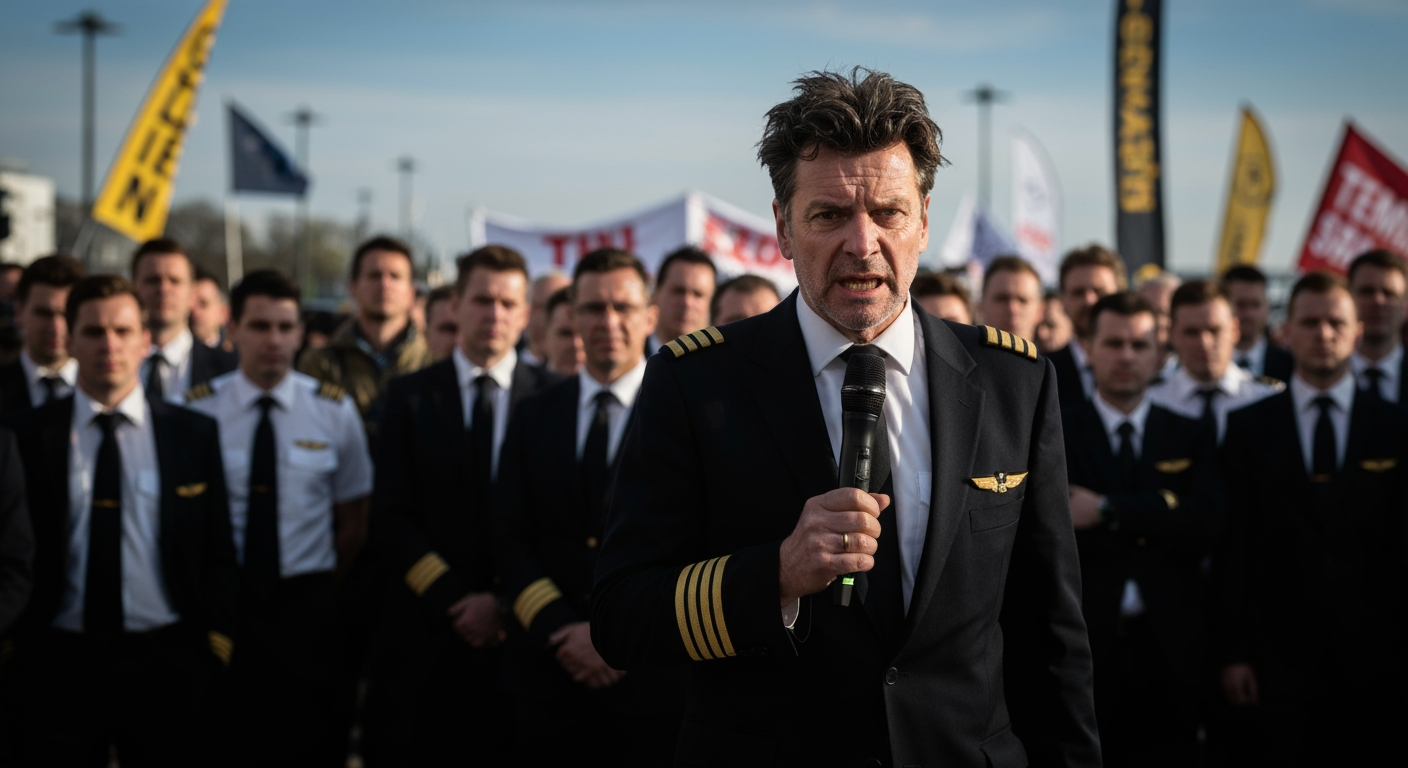 Lufthansa Pilots Stage Widespread 48-Hour Strike, Disrupting German Air Travel